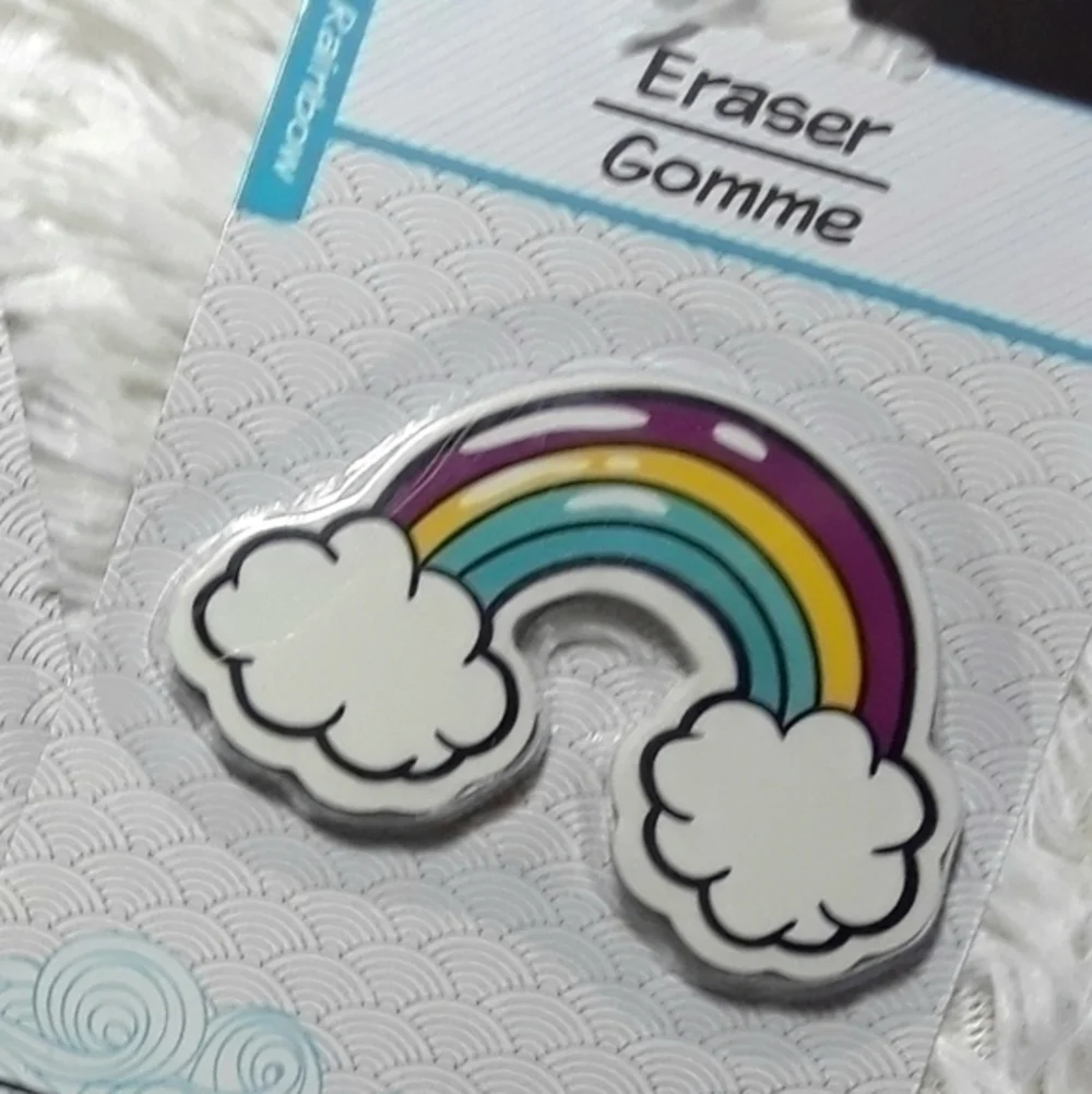 Colorful Donut, Unicorn, Rainbow Erasers …